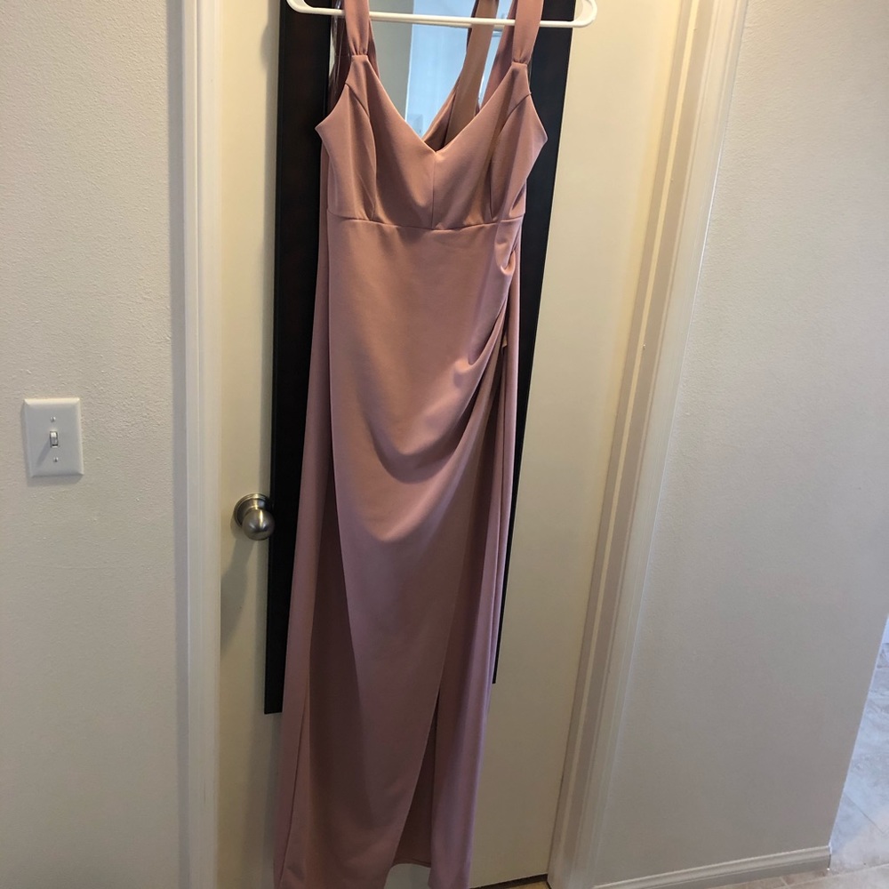 Mauve Windsor Maxi Dress - Picture 3 of 6
